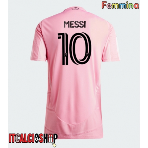 Inter Miami Lionel Messi #10 Prima Maglia Femmina 2026-27 Manica Corta